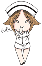 Hard Working Nurse "Ploysri" sticker #7113822
