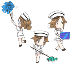 Hard Working Nurse "Ploysri" sticker #7113833