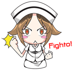 Hard Working Nurse "Ploysri" sticker #7113834