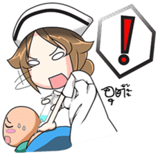 Hard Working Nurse "Ploysri" sticker #7113835