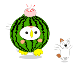 Fuku-chan 7. (owl) sticker #7114212