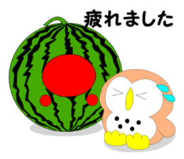 Fuku-chan 7. (owl) sticker #7114213