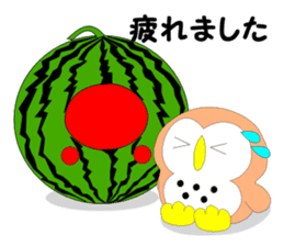 Fuku-chan 7. (owl) sticker #7114213