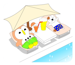 Fuku-chan 7. (owl) sticker #7114216