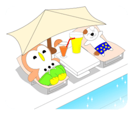 Fuku-chan 7. (owl) sticker #7114216