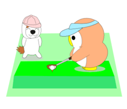 Fuku-chan 7. (owl) sticker #7114232