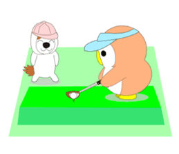 Fuku-chan 7. (owl) sticker #7114232