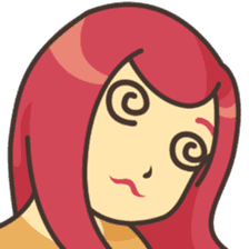 Sweet pink girl sticker #7114262