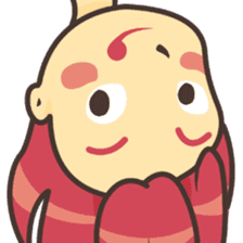 Sweet pink girl sticker #7114272