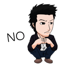 Three Single Men sticker #7114677