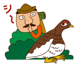 Handsome Man climbing! sticker #7115609