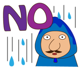 Handsome Man climbing! sticker #7115625