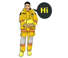 Fireman Bangkok Thailand Vol.3 sticker #7115792