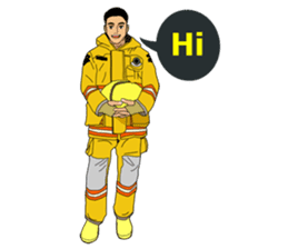Fireman Bangkok Thailand Vol.3 sticker #7115792