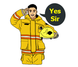 Fireman Bangkok Thailand Vol.3 sticker #7115793
