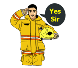 Fireman Bangkok Thailand Vol.3 sticker #7115793