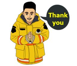 Fireman Bangkok Thailand Vol.3 sticker #7115794