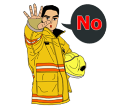 Fireman Bangkok Thailand Vol.3 sticker #7115795