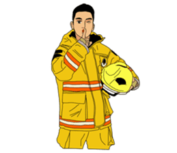 Fireman Bangkok Thailand Vol.3 sticker #7115796