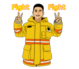 Fireman Bangkok Thailand Vol.3 sticker #7115798