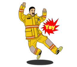 Fireman Bangkok Thailand Vol.3 sticker #7115801