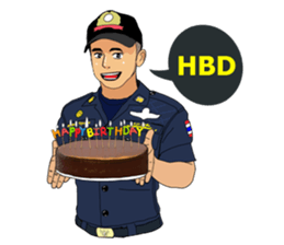 Fireman Bangkok Thailand Vol.3 sticker #7115808