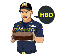 Fireman Bangkok Thailand Vol.3 sticker #7115808