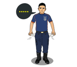 Fireman Bangkok Thailand Vol.3 sticker #7115815