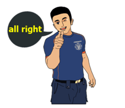 Fireman Bangkok Thailand Vol.3 sticker #7115816