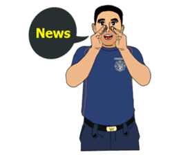 Fireman Bangkok Thailand Vol.3 sticker #7115817