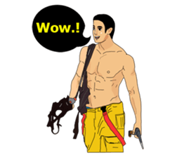 Fireman Bangkok Thailand Vol.3 sticker #7115820