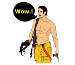 Fireman Bangkok Thailand Vol.3 sticker #7115820
