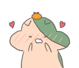 Strawberries and oranges. sticker #7115836