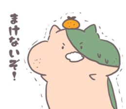 Strawberries and oranges. sticker #7115839