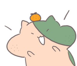 Strawberries and oranges. sticker #7115842