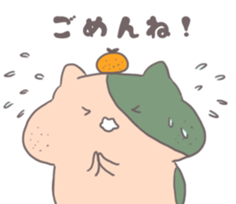 Strawberries and oranges. sticker #7115844