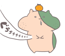 Strawberries and oranges. sticker #7115847