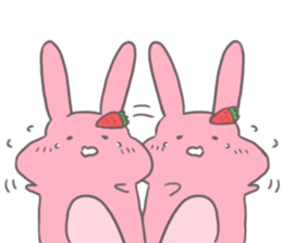 Strawberries and oranges. sticker #7115852