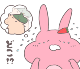 Strawberries and oranges. sticker #7115853