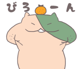 Strawberries and oranges. sticker #7115855