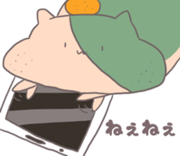 Strawberries and oranges. sticker #7115862