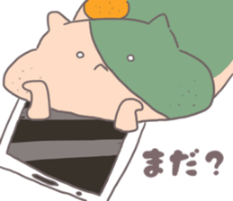 Strawberries and oranges. sticker #7115863