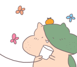 Strawberries and oranges. sticker #7115865