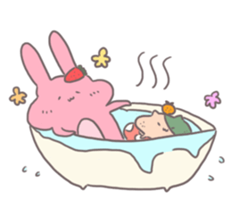 Strawberries and oranges. sticker #7115870