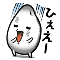 Rice mutters something or other sticker #7115901