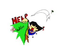 The Guardian and schoolgirl sticker #7116315