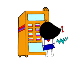 The Guardian and schoolgirl sticker #7116330