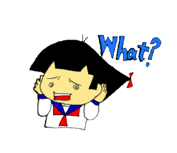 The Guardian and schoolgirl sticker #7116331