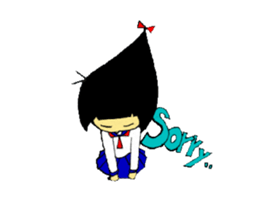 The Guardian and schoolgirl sticker #7116342