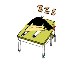 The Guardian and schoolgirl sticker #7116346